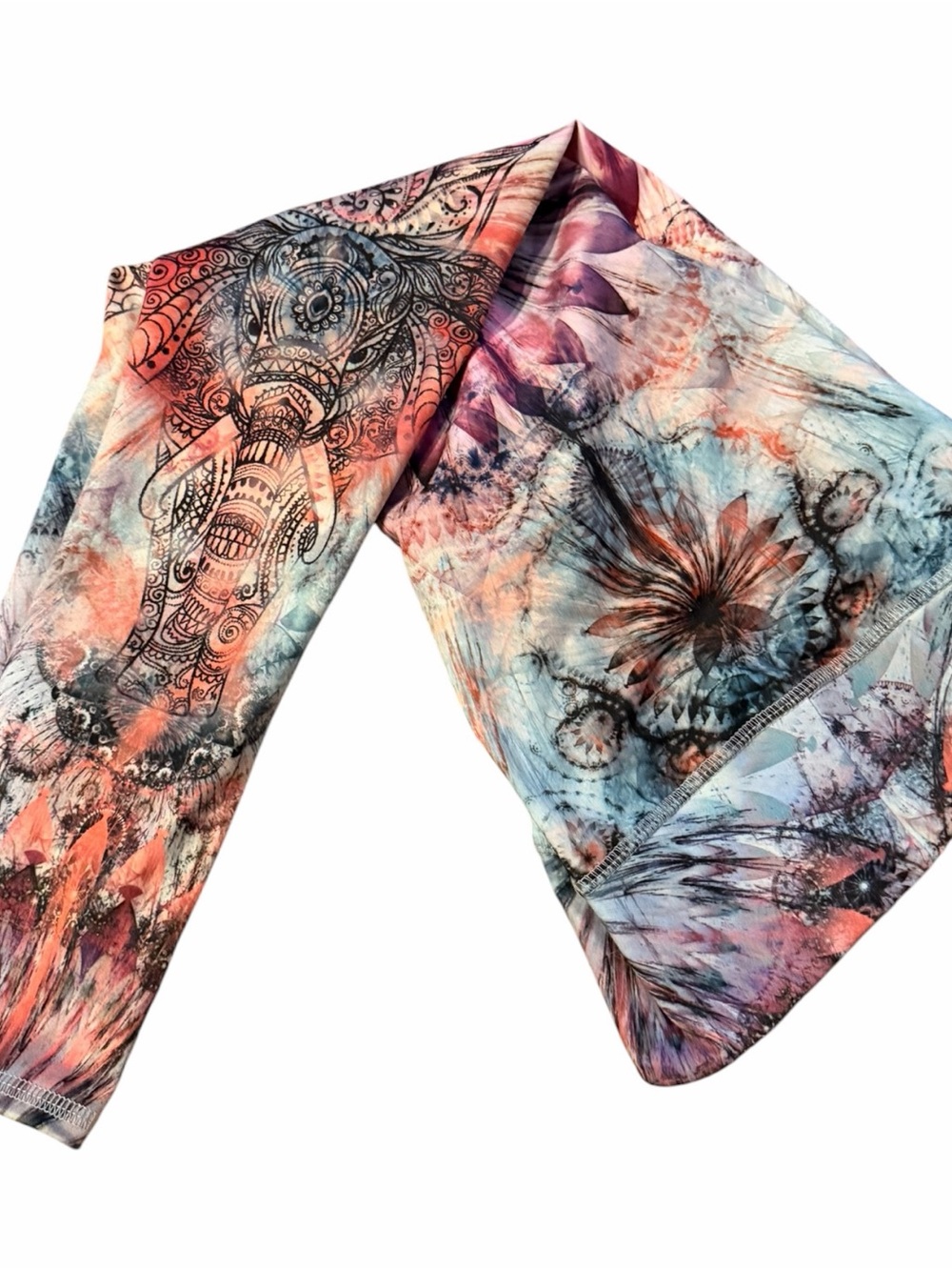 Evolution & Creation Elephant Yoga Leggings Women’s Small Boho Festival - Picture 7 of 7